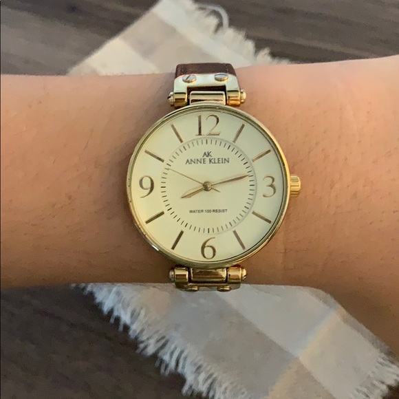 Leather Anne Klein Watch - Picture 6 of 7